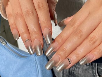 アネモナ(ANEMONA)の写真/深爪の方でもスカルプOK！他店で取り扱いが少ない長さ出しが可能♪唯一無二のこだわりデザインに仕上げます