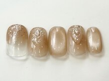 ネイルメゾン 天神店(NAIL MAISON)/ニュアンスベージュ¥5000