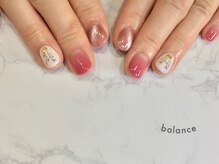 バランス 泉中央店(balance)/ワンホン/マグネット×お花