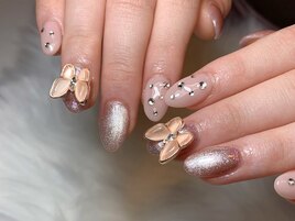 【MAYU】自爪風スカルプネイル