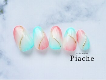 ネイル アンド スクール ピアシェ(Piache)/定額デザイン¥10,600