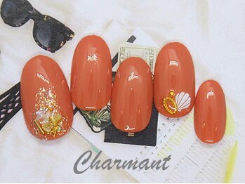 シャルマン(Charmant)/定額A★海×夏ネイル