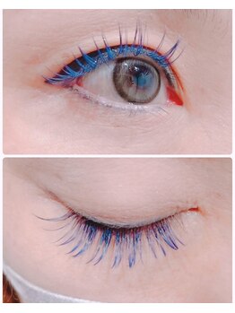 カロレ(CARORE)/カラーエクステ/ネイビー