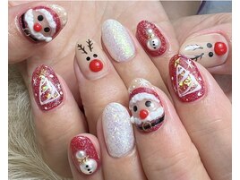 クリスマスネイル