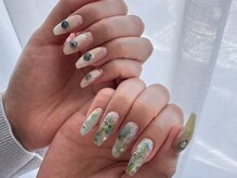 ペアリング(Pairing nail&eyelash)/8月select(J＆Q)アシンメトリー