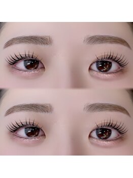 アイリッチ 立川店/まつげパーマ+アイブロウWAX