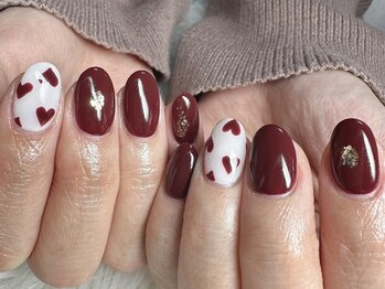 ルルエオノ(Lulu eono)/バレンタインネイル