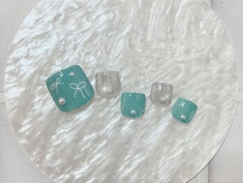 ディア 大森北口店/トレンド リボンネイル