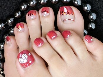 ハーブエステ ルレーブ/フットネイル☆ジェルネイル