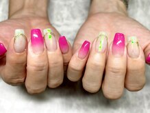 エーネイルルーム(A.Nail.room)/オーロラフィルムネイル