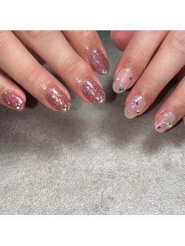 エミュ(e3mu)/フラッシュネイル　ミラーネイル