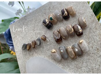 リンク(link)/秋ネイル