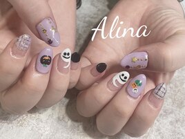 ハロウィンネイル