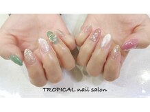 トロピカル(TROPICAL)/クリスマスネイル