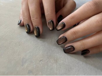 クレセント 船橋(Crescent)の写真/技術の差が出やすい「シンプルデザイン」はCrescent Eye&Nailへ☆スピーディーな施術と丁寧な接客が好評！