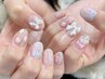【再来】６月限定＊ミラーマグネット込◎ジェルアートやり放題　13000→11000