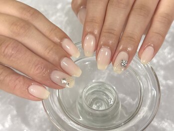 ワンカラー×ビジュー☆