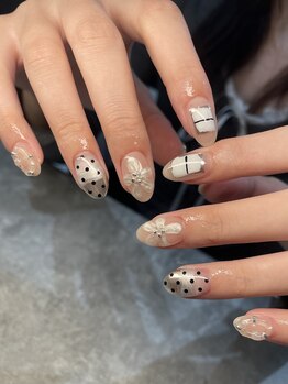 ラ リエート 本川越店(La lieto)/ニュアンス×花