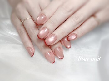 アリサネイル(ALISA NAIL)の写真/《自爪に優しい☆フィルイン導入》自爪を大切にしながらどの角度から見ても美しいフォルムに仕上げます♪