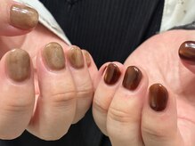 クレイ(clay.)/ブラウンニュアンスネイル