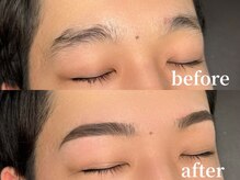 エムズアイブロウ 大阪京橋店(M’sアイブロウ)/メンズハリウッドブロウリフト