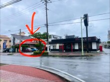 はあとねいる 泡瀬店の雰囲気（第二駐車場のご案内）