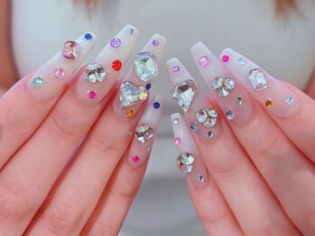 ベルネイル 池袋(Belle Nail)/ストンゴテゴテ付け放題