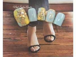 ニュアンスキレカジュfootネイル