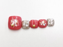 シェルフットネイル