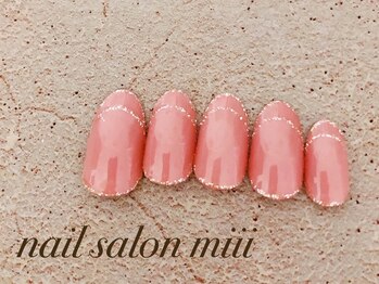 ミー(miii)/4月季節の定額ネイル