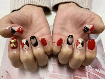 ネイル サロン ヴェレッド(Nail Salon VERED)/アーガイルネイル
