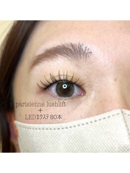 クレス(CLESC')/パリジェンヌ＋LEDエクステ80本