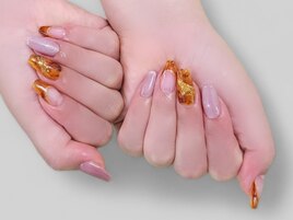 マグネット×べっ甲フレンチ