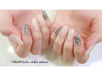 トロピカル(TROPICAL)/ツイードネイル