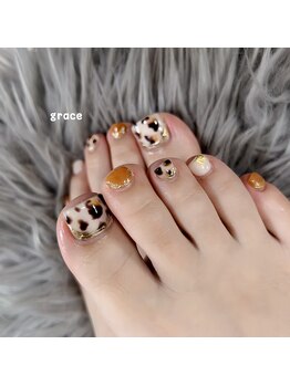 グレイス(grace)/豹柄フット