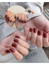 more bijou/こだわりのワンカラーネイル