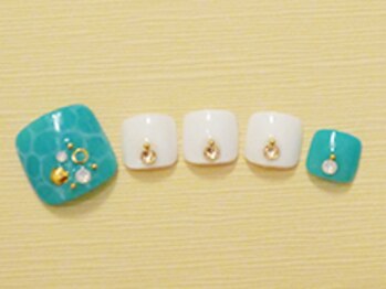 ネイルサロンレアリッチ 銀座店(Rare Rich)/フット定額コース¥8990色変更OK