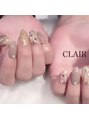 クレール アンド フリル アイビューティー イオン前店(CLAIR) *オフィスネイルでもシンプルすぎず華やかさをプラス☆<高知市>