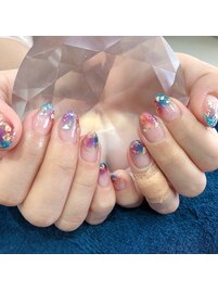 グラデーションネイル