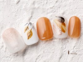 紅葉ネイル　8480円