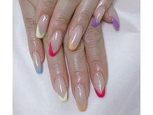 ネイルサロン ビューティーマジック 川口店/Vフレンチネイル