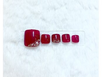 アイリスネイル(Airis nail)/フットデザインコース　￥7,450