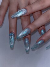 ホランイネイル(HORANGI NAIL)/フリーアートM＋長さ出しL