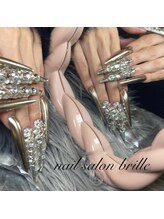 エスフィーネイルサロン ブリーユ(Esfy nailsalon Brille)/ギラギラロングネイル