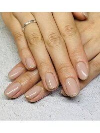 細フレンチデザイン
