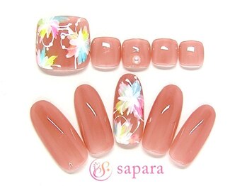 津田沼ネイルサロン サパラ(sapara)/ハンドフットセット定額¥11,499