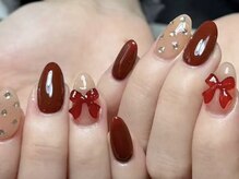 ルネネイル(Lune nail)/冬ネイル・クリスマス