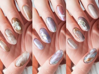 ネイルサロンディーバ 表参道店(Diva)の写真/ワンカラー~10本デザインまで幅広くご用意。自由にオーダーできるコースから~選びやすい定額コースまで◎