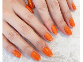 ～元気色ワンカラーネイル～