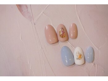 ネイルサロン ブリオン(Nail Salon Bullion)/ニュアンスストーンネイル